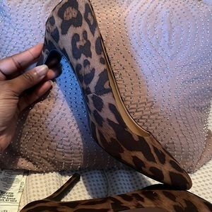 Animal print size 9 shoe